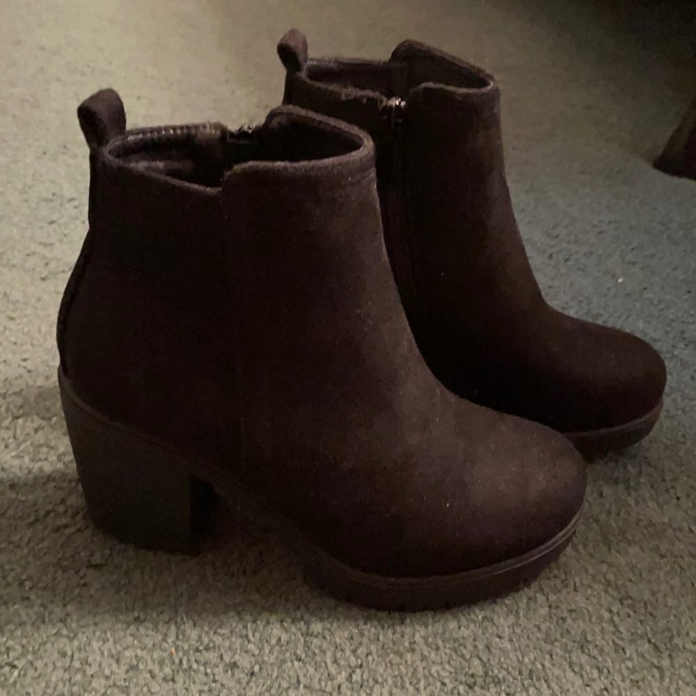 Black Ankle booties. Size 5.